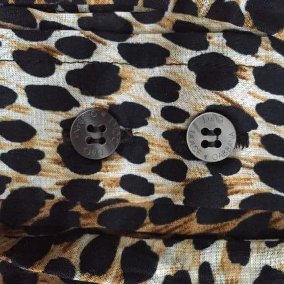 NWT D&G Dolce & Gabbana Animal Print Skirt - Picture 3 of 4